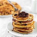 Vegane Pancakes mit Chocolate Chips